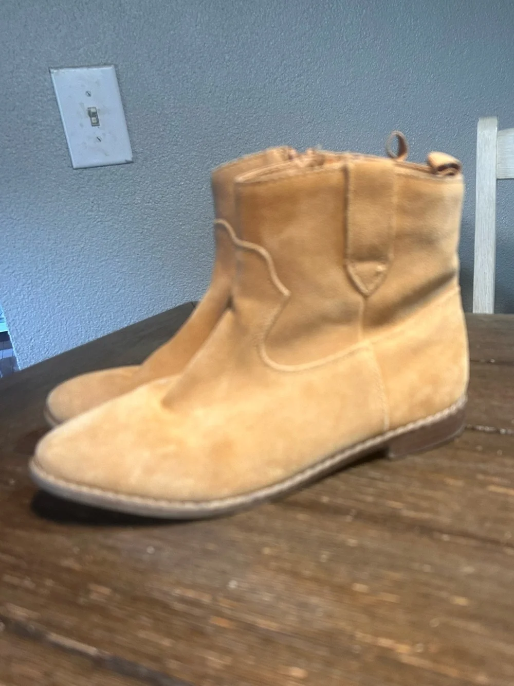 Gap girls western suede boots size 2 youth